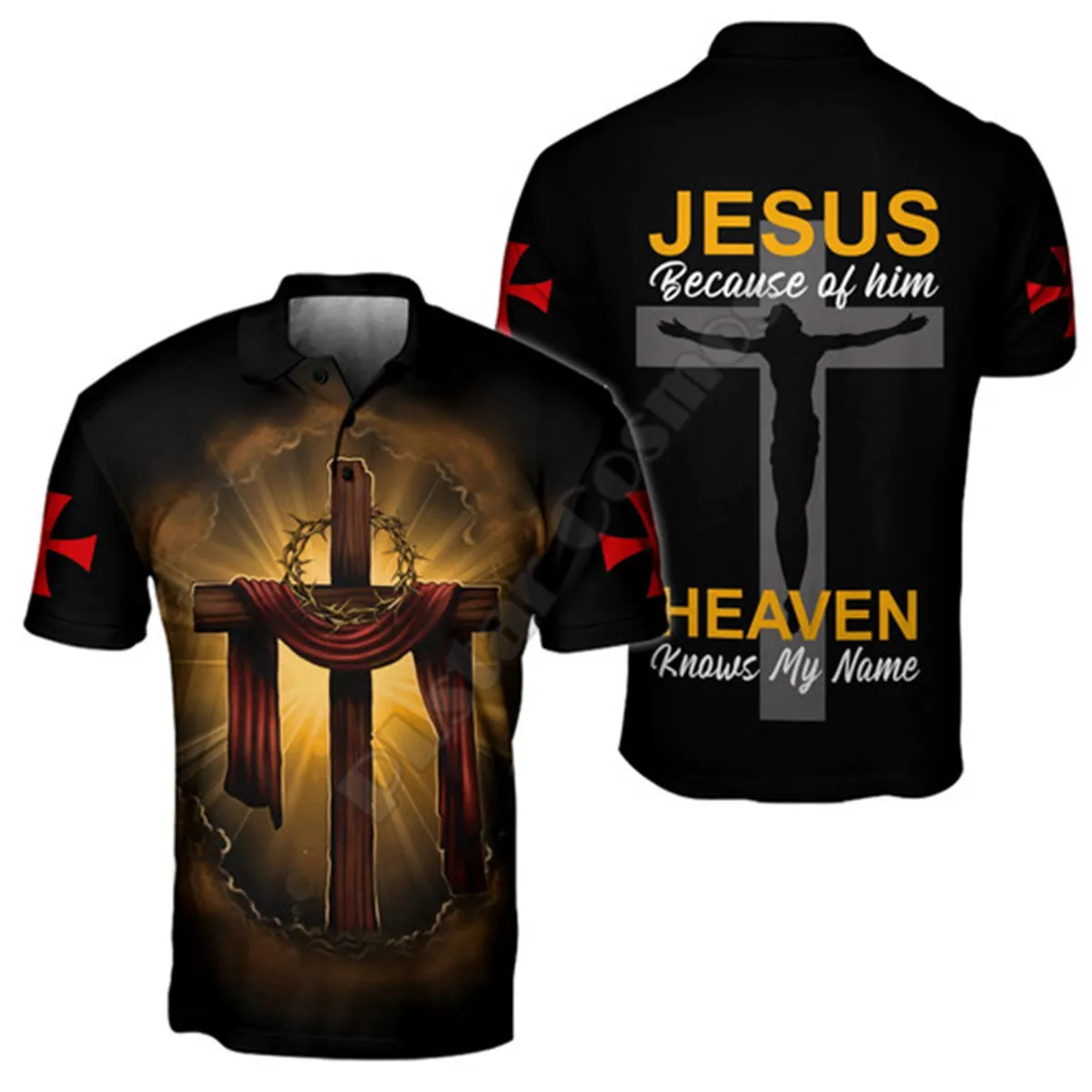 Summer shirts women for men Jesus Heaven Jesus Polo Shirt 3D printed Short sleeve t shirts
Summer shirts women for men Jesus Heaven Jesus Polo Shirt 3D printed Short sleeve t shirts