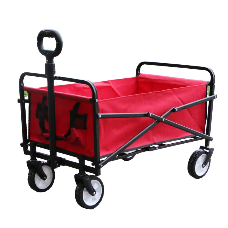 Hot Selling Heavy Duty Camping Trolley Collapsible Foldable Cart Outdoor Utillty Wagon Trolley For Camping 
Hot Selling Heavy Duty Camping Trolley Collapsible Foldable Cart Outdoor Utillty Wagon Trolley For Camping