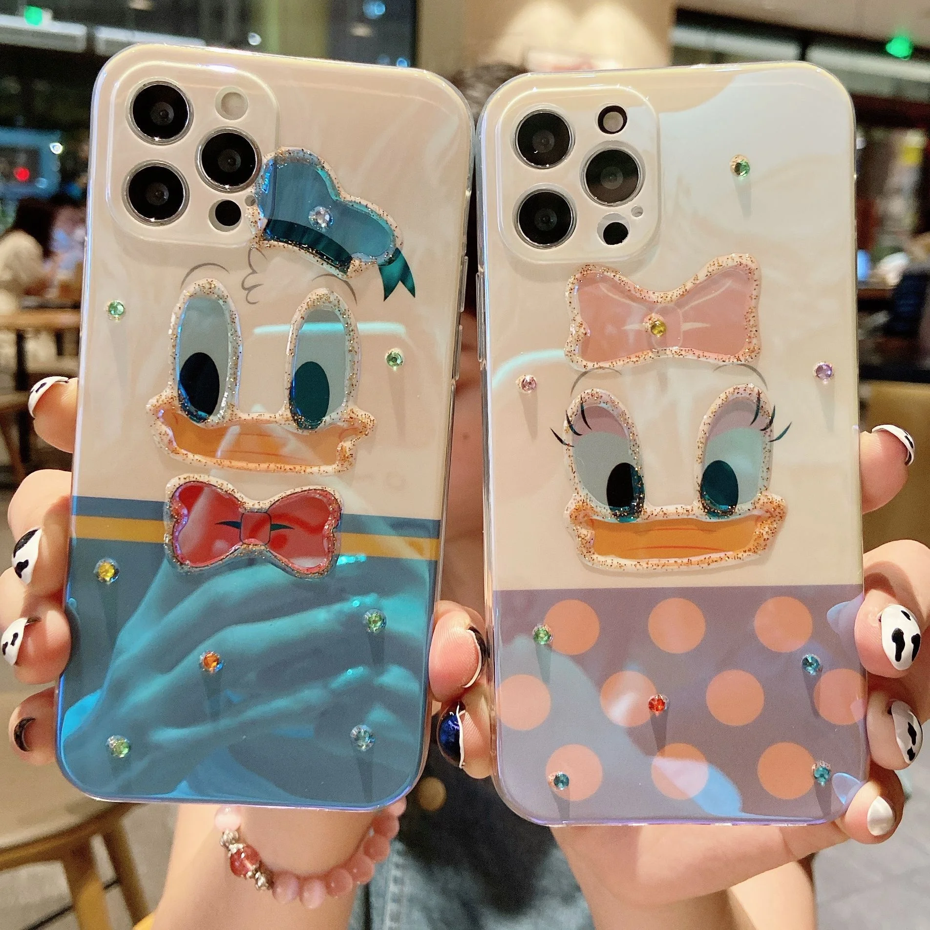 Cartoon Daisy Point Drill for iphone 13 Mobile Phone Case 12promax Donald Duck Iphone 11 Silicone Xs Women
Cartoon Daisy Point Drill for iphone 13 Mobile Phone Case 12promax Donald Duck Iphone 11 Silicone Xs Women