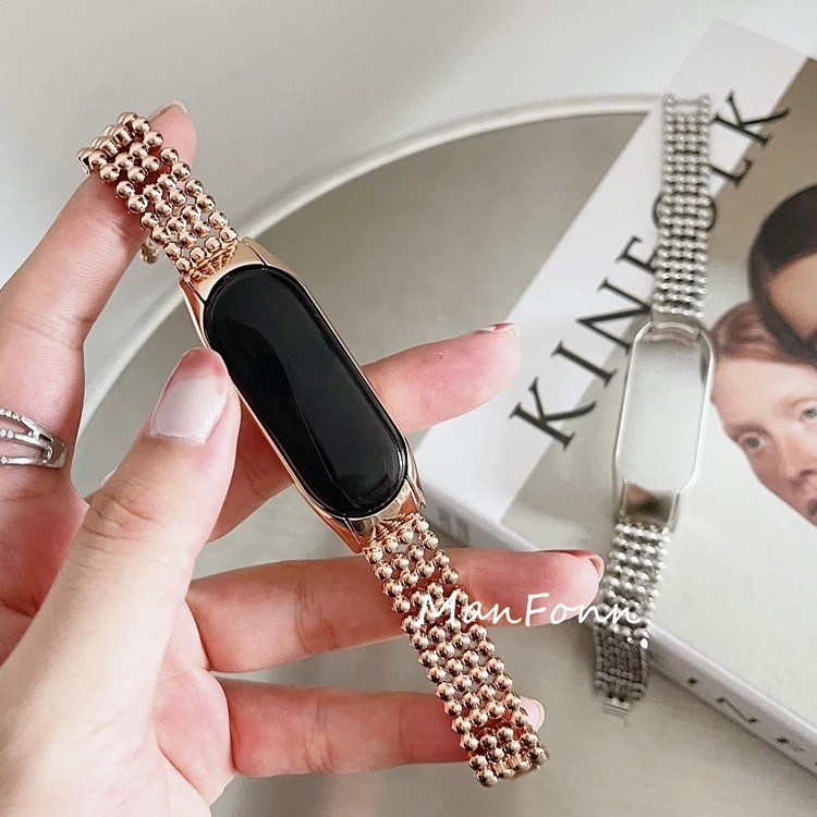 Stainless steel strap for xiaomi band 7 6 5 metal case buckle watchband smart bracelet For Xiaomi Band 6 Strap belt watch straps
Stainless steel strap for xiaomi band 7 6 5 metal case buckle watchband smart bracelet For Xiaomi Band 6 Strap belt watch straps