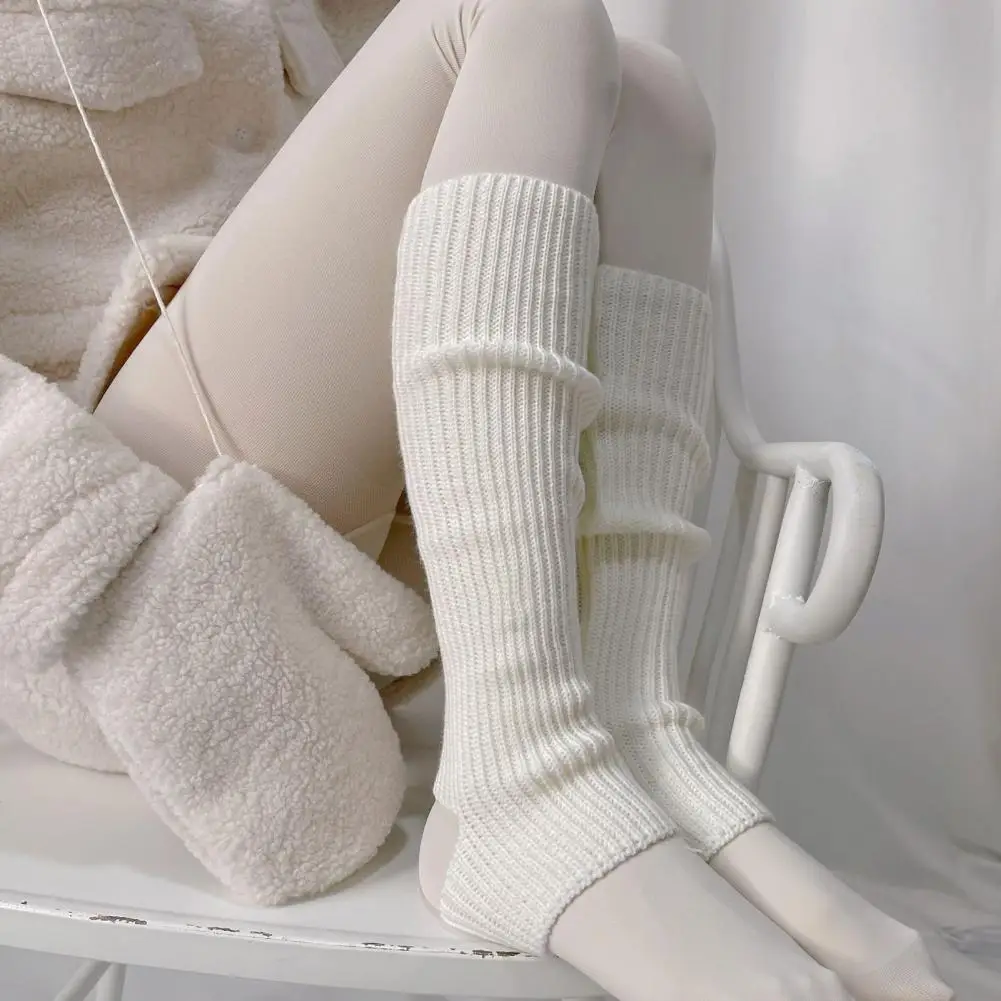 1 Pair Autumn Winter Leg Warmers Solid Color Warm Hollow Out Foot Heel Stretchy Pile Socks for Daily Wear
1 Pair Autumn Winter Leg Warmers Solid Color Warm Hollow Out Foot Heel Stretchy Pile Socks for Daily Wear