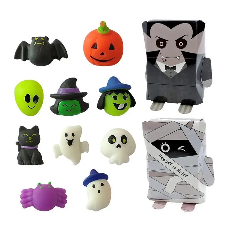 10pcs/pack Halloween Stress Toys Mini Mochi Bat Spide Squeeze Toys Kawaii Antistress Sensory Holiday Birthday Gifts for Children
10pcs/pack Halloween Stress Toys Mini Mochi Bat Spide Squeeze Toys Kawaii Antistress Sensory Holiday Birthday Gifts for Children