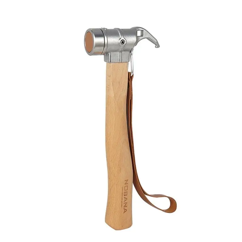 Tent Mallet Hammer Tent Stake Remover Stainless Steel Tent Mallet Camping Hammer For Tent Stakes With Lanyard Wooden Handle
Tent Mallet Hammer Tent Stake Remover Stainless Steel Tent Mallet Camping Hammer For Tent Stakes With Lanyard Wooden Handle