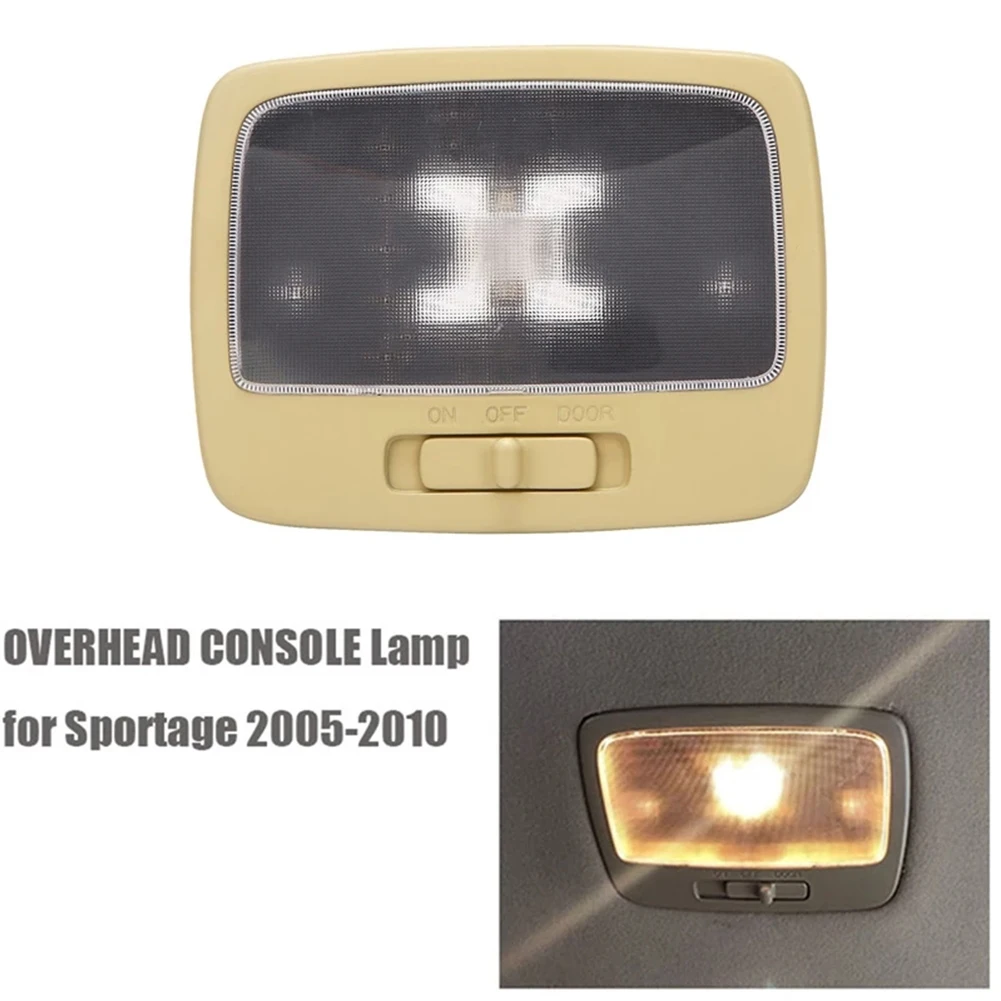 1pcs Interior Room Lamp Light Assy For Kia Sportage 2005-2010 Beige Gray 92830-1F500 Beige Gray Plastic Car Accessories
1pcs Interior Room Lamp Light Assy For Kia Sportage 2005-2010 Beige Gray 92830-1F500 Beige Gray Plastic Car Accessories