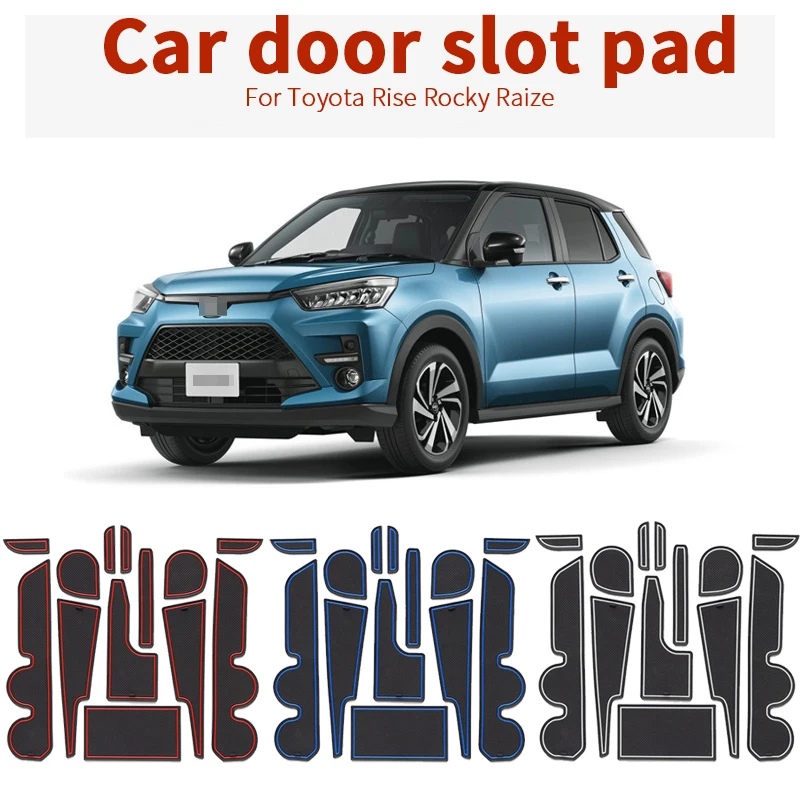Нескользящий коврик для Toyota Rise Rocky Raize, аксессуары, дверной коврик, стикеры для стайлинга автомобиля, Нескользящие крышки для ворот
Нескользящий коврик для Toyota Rise Rocky Raize, аксессуары, дверной коврик, стикеры для стайлинга автомобиля, Нескользящие крышки для ворот