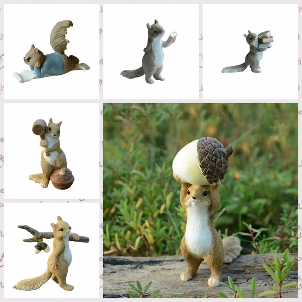 Super Cute Little Squirrel Trinket Mini Animal Shape Resin Handicraft Fairy Garden Miniatures Ornaments Desk Decor Gifts
Super Cute Little Squirrel Trinket Mini Animal Shape Resin Handicraft Fairy Garden Miniatures Ornaments Desk Decor Gifts