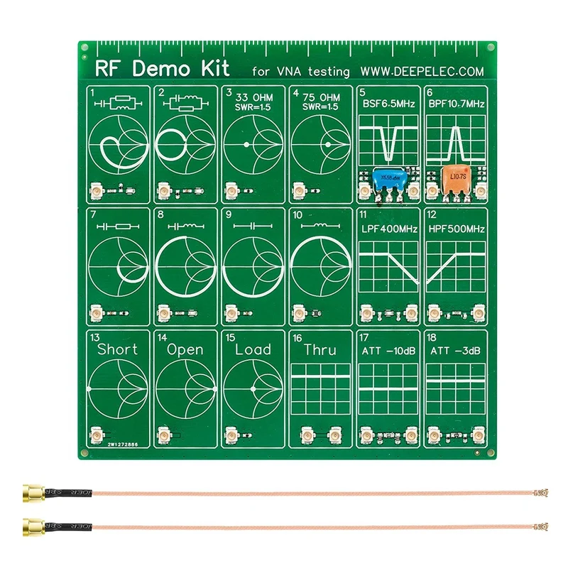 Nanovna-F Vector Network Analyzer Network Analyzer 10Khz-1.5Ghz HF VHF UHF Measures S Parameter
Nanovna-F Vector Network Analyzer Network Analyzer 10Khz-1.5Ghz HF VHF UHF Measures S Parameter