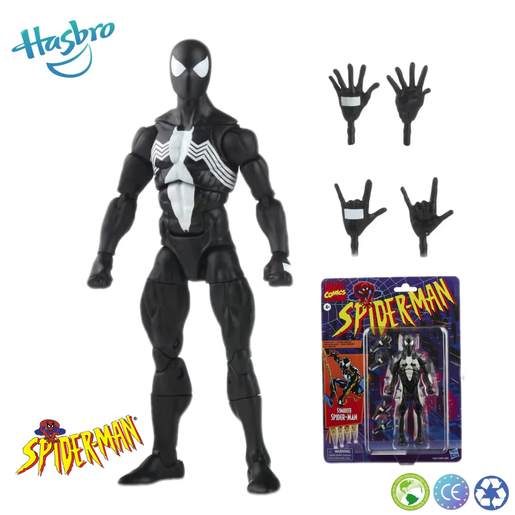 Hasbro Marvel Legends Black Spider Man Vintage Armor Symbiote Venom Amazing Friends Action Figure children Toys Original 6Inch
Hasbro Marvel Legends Black Spider Man Vintage Armor Symbiote Venom Amazing Friends Action Figure children Toys Original 6Inch