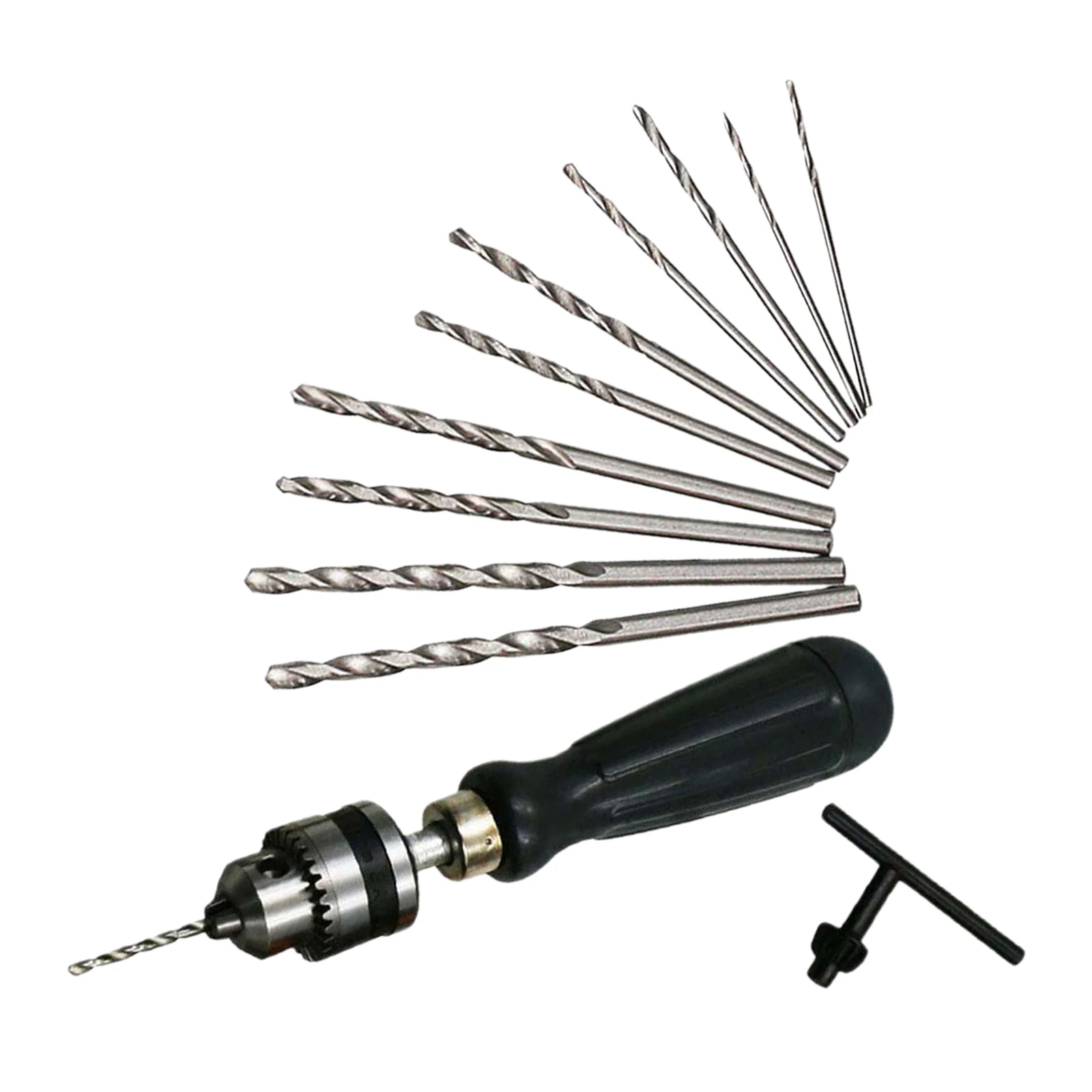 Hand Drill Bits 0.6-6m Chuck Keyless 1/1.5/2/2.5/3mm Bits 185mm For Craft DIY Processing PCB Circuit Board Manual Tools Parts
Hand Drill Bits 0.6-6m Chuck Keyless 1/1.5/2/2.5/3mm Bits 185mm For Craft DIY Processing PCB Circuit Board Manual Tools Parts