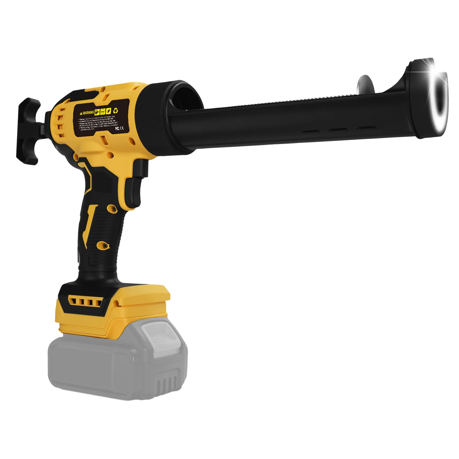 Электрический пистолет для герметика LaiPuDuo для аккумулятора Dewalt 20В
Электрический пистолет для герметика LaiPuDuo для аккумулятора Dewalt 20В