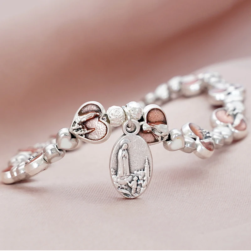 Chapelet Catholique Our Lady of Fatima Bracelet Catholic Religious Jewelry Imagem Nossa Senhora de Fatima Icon Cross Bracelets
Chapelet Catholique Our Lady of Fatima Bracelet Catholic Religious Jewelry Imagem Nossa Senhora de Fatima Icon Cross Bracelets