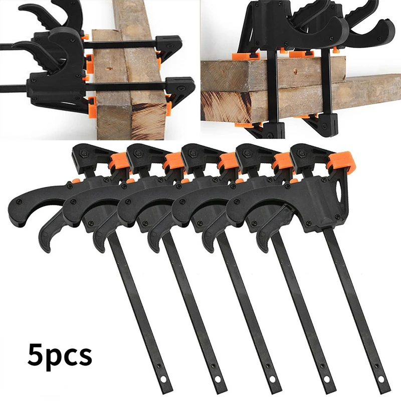 Woodworking Quick Hard Set Mini Release Bar Work Handheld Clamp Clip Clip Ratchet Adjustable Carpentry Hand Tool Gadget
Woodworking Quick Hard Set Mini Release Bar Work Handheld Clamp Clip Clip Ratchet Adjustable Carpentry Hand Tool Gadget
