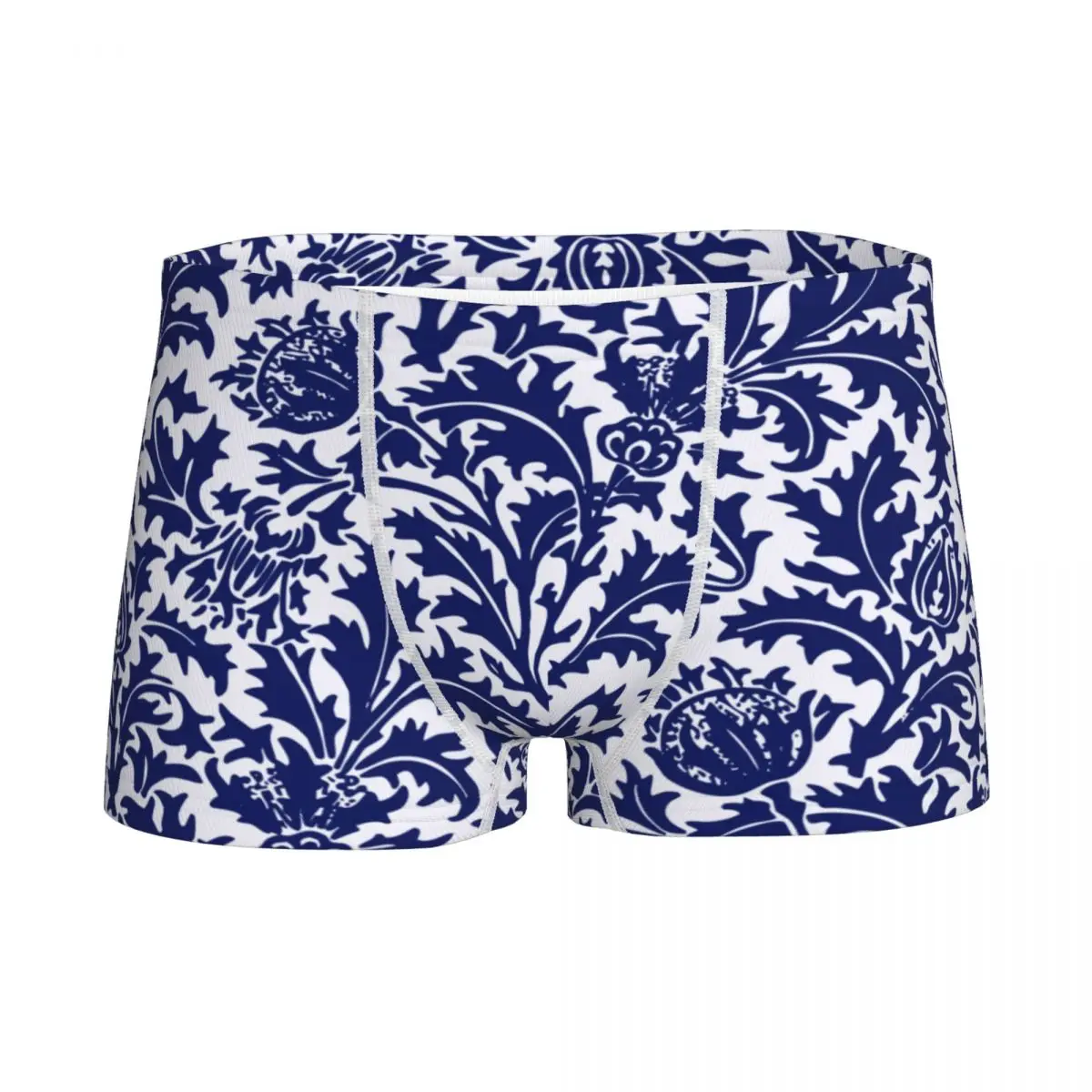 Man Boy Underwear William Morris Thistle Damask Young Underwear Boxer Boxers Cobalt Blue and White Teenagers Cotton Underpants
Man Boy Underwear William Morris Thistle Damask Young Underwear Boxer Boxers Cobalt Blue and White Teenagers Cotton Underpants