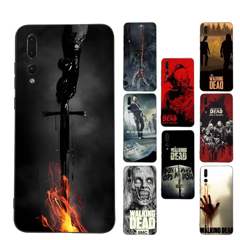 

The Walking Dead Phone Case for Huawei P30 40 20 10 8 9 lite pro plus Psmart2019