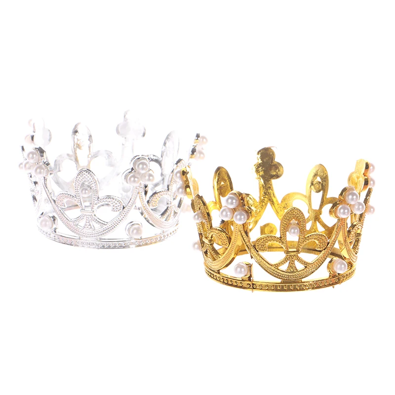 Mini Pearl Crown Tiara Cupcake Topper Baking Ornaments DIY Children's Birthday Party Cake Decoration
Mini Pearl Crown Tiara Cupcake Topper Baking Ornaments DIY Children's Birthday Party Cake Decoration