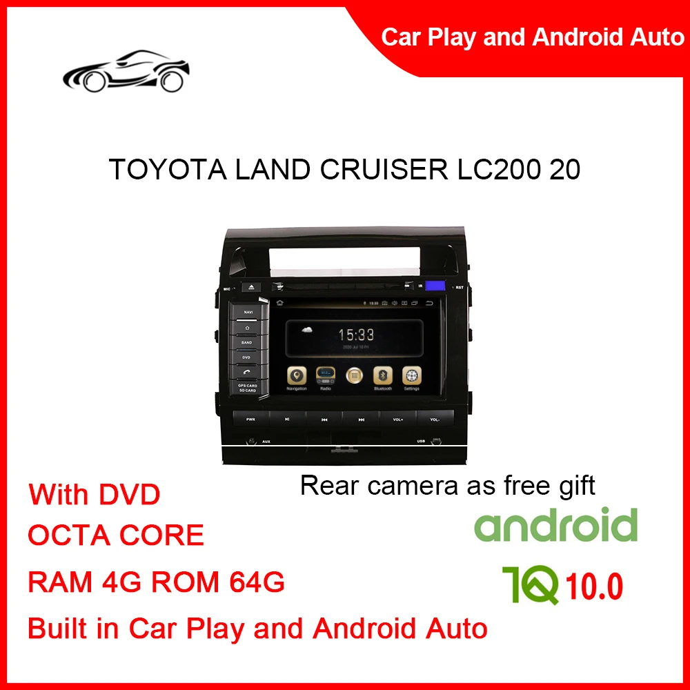 CUSP Big Screen Android GPS Car For TOYOTA LAND CRUISER LC200 2004- 8inch RAM 4G ROM 64G Citroen C4 Picasso Car DVD Player
CUSP Big Screen Android GPS Car For TOYOTA LAND CRUISER LC200 2004- 8inch RAM 4G ROM 64G Citroen C4 Picasso Car DVD Player