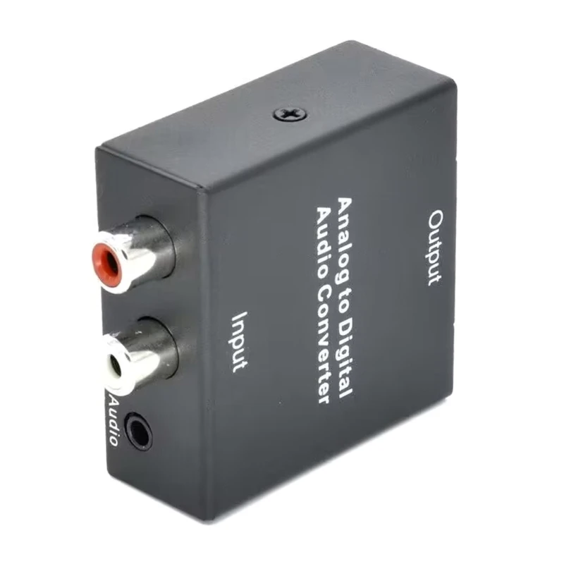 Analog to Digital Converter Optical Coaxial RCA- Toslink Sound Adapter SPDIF Adaptor for TV Xbox-360 DVDs Player
Analog to Digital Converter Optical Coaxial RCA- Toslink Sound Adapter SPDIF Adaptor for TV Xbox-360 DVDs Player