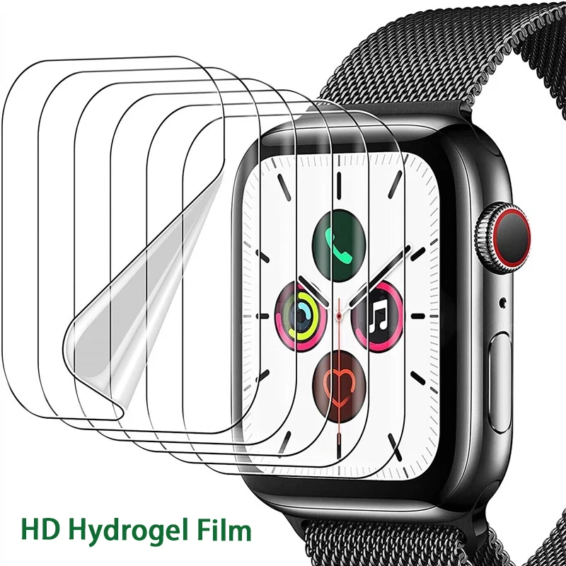 HD Screen Protector Clear Full Protective Film for Apple Watch 7 6 SE 5 4 45MM 41MM 40MM 44MM Not Glass for iWatch 3 2 38MM 42MM
HD Screen Protector Clear Full Protective Film for Apple Watch 7 6 SE 5 4 45MM 41MM 40MM 44MM Not Glass for iWatch 3 2 38MM 42MM