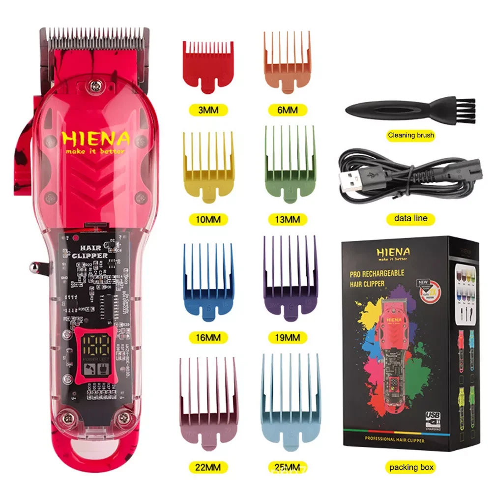 NEW2023 LED Display Hair Clipper Portable Hair Trimmer Lightweight Low Noise Hair Clipper Replaceable Limit Comb for Hair Salon
NEW2023 LED Display Hair Clipper Portable Hair Trimmer Lightweight Low Noise Hair Clipper Replaceable Limit Comb for Hair Salon
