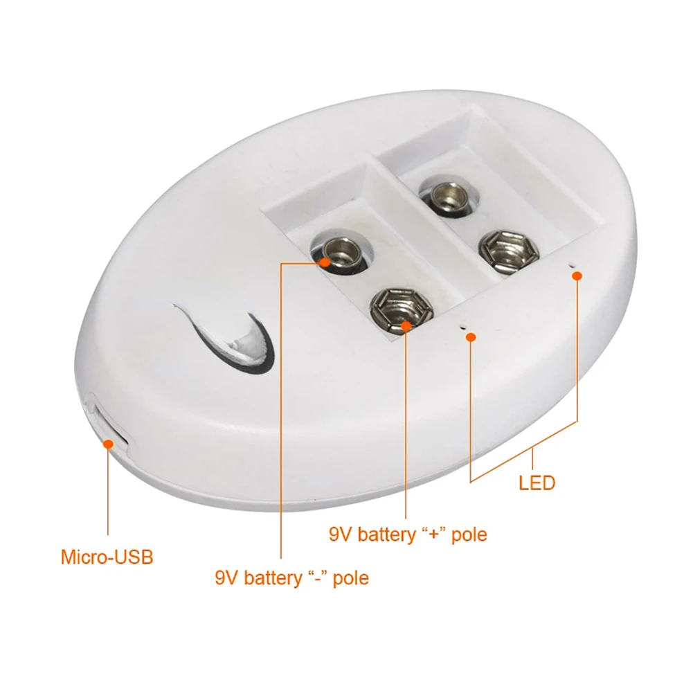 Dual Toy Battery Charger for 6F22 9V Lithium Ni-MH Ni-CD Battery USB Plug Portable Charger for Rechargeable Batteries
Dual Toy Battery Charger for 6F22 9V Lithium Ni-MH Ni-CD Battery USB Plug Portable Charger for Rechargeable Batteries
