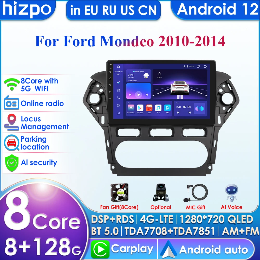 Автомагнитола 2DIN, 10,1 дюйма, 7862 дюйма, Android, для Ford Mondeo 2010-2014, автомобильное радио, мультимедийный видеоплеер, GPS навигатор, головное устройство Carplay 4G DSP
Автомагнитола 2DIN, 10,1 дюйма, 7862 дюйма, Android, для Ford Mondeo 2010-2014, автомобильное радио, мультимедийный видеоплеер, GPS навигатор, головное устройство Carplay 4G DSP