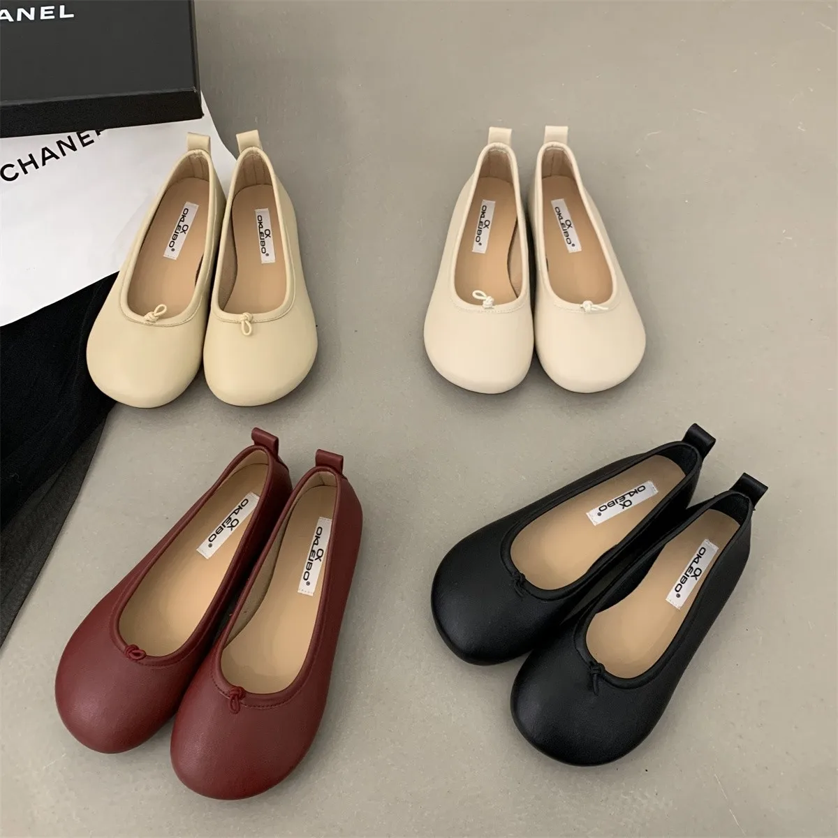 Shallow Mouth Low Heels Shoes Woman Flats Dress Fabric Basic Rubber PU Cotton Shoes Woman Flats Low Heels Shallow Mouth Dress Ba
Shallow Mouth Low Heels Shoes Woman Flats Dress Fabric Basic Rubber PU Cotton Shoes Woman Flats Low Heels Shallow Mouth Dress Ba