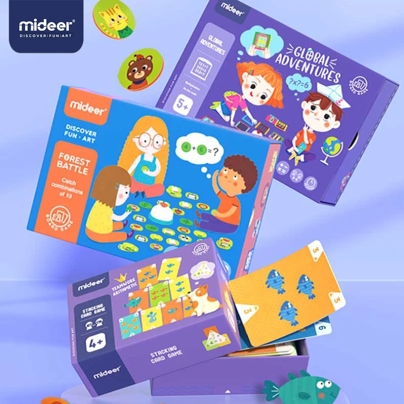Mideer Baby Table Games 3in1 Math Cultivate Logical Thinking 4Y+ Concentration Training Calculation Kids Toys
Mideer Baby Table Games 3in1 Math Cultivate Logical Thinking 4Y+ Concentration Training Calculation Kids Toys