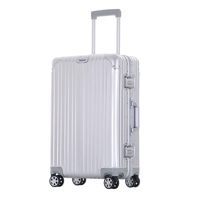 Aluminum luggage20Inch Aluminum-magnesium alloy trolley case Universal wheel aluminum frame suitcase men and women password
Aluminum luggage20Inch Aluminum-magnesium alloy trolley case Universal wheel aluminum frame suitcase men and women password