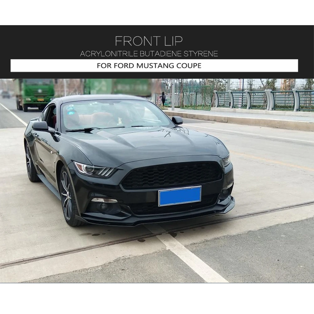 For 15-17 Ford Mustang Matte Black PP Front Bumper Lip Spoiler Body Kits 3PC
For 15-17 Ford Mustang Matte Black PP Front Bumper Lip Spoiler Body Kits 3PC