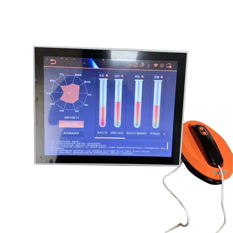 Touch screen 8.0mp professional uv skin analyser machine with ce certificate approval
Touch screen 8.0mp professional uv skin analyser machine with ce certificate approval