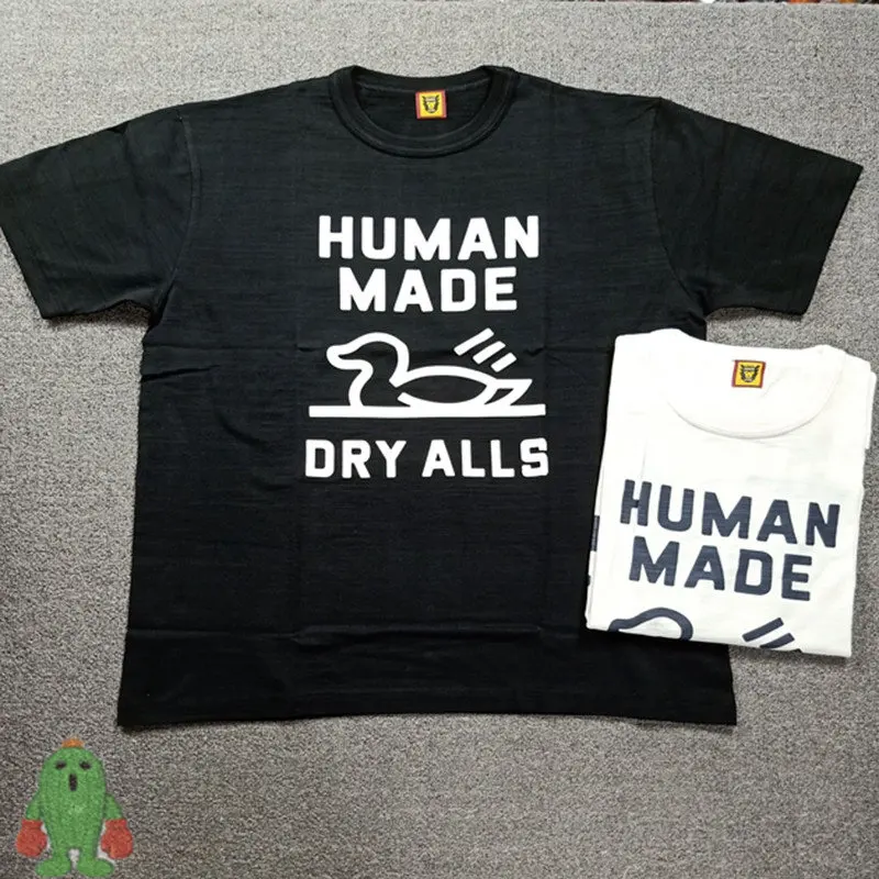 Summer DRY ALLS Human Made Tshirt High Quality Duck Print Cotton Short Sleeve Men Women Casual Human Made T-shirts
Summer DRY ALLS Human Made Tshirt High Quality Duck Print Cotton Short Sleeve Men Women Casual Human Made T-shirts