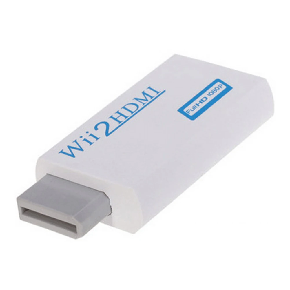 Wii To HDMI-compatible Output Adapter Converter Wii2HDMI-compatible 1080P 3.5mm High quality and durable
Wii To HDMI-compatible Output Adapter Converter Wii2HDMI-compatible 1080P 3.5mm High quality and durable