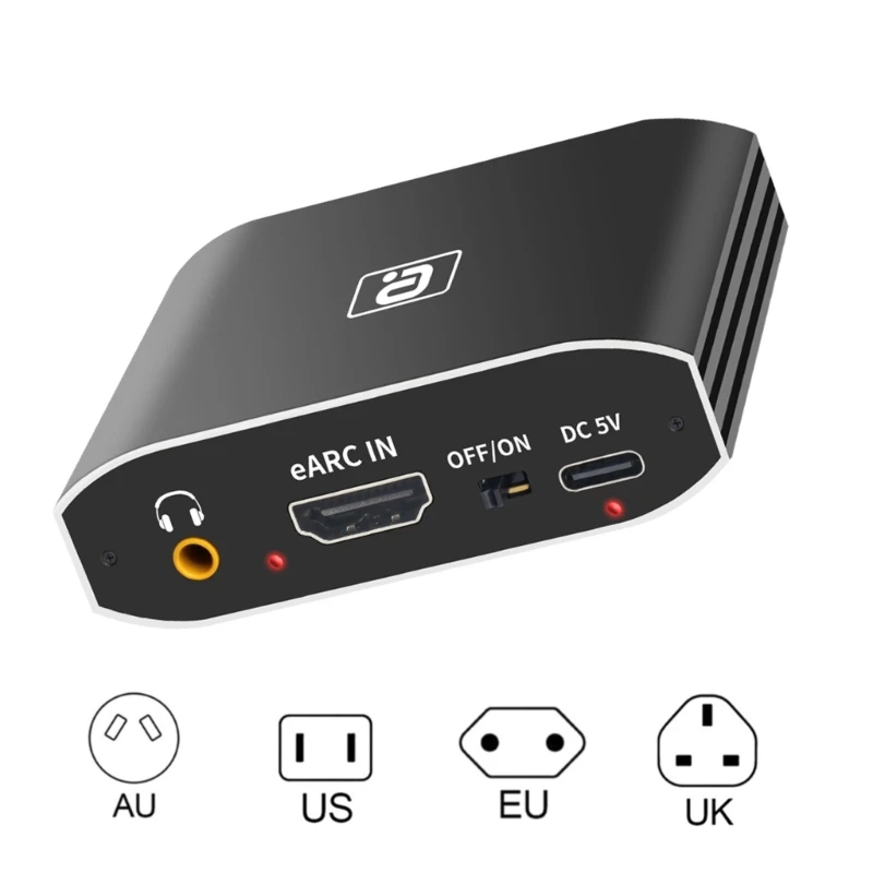 HD371 экстрактор eARC/ARC-двухрежимный входной разветвитель преобразователь 3,5-Aux E65C
HD371 экстрактор eARC/ARC-двухрежимный входной разветвитель преобразователь 3,5-Aux E65C