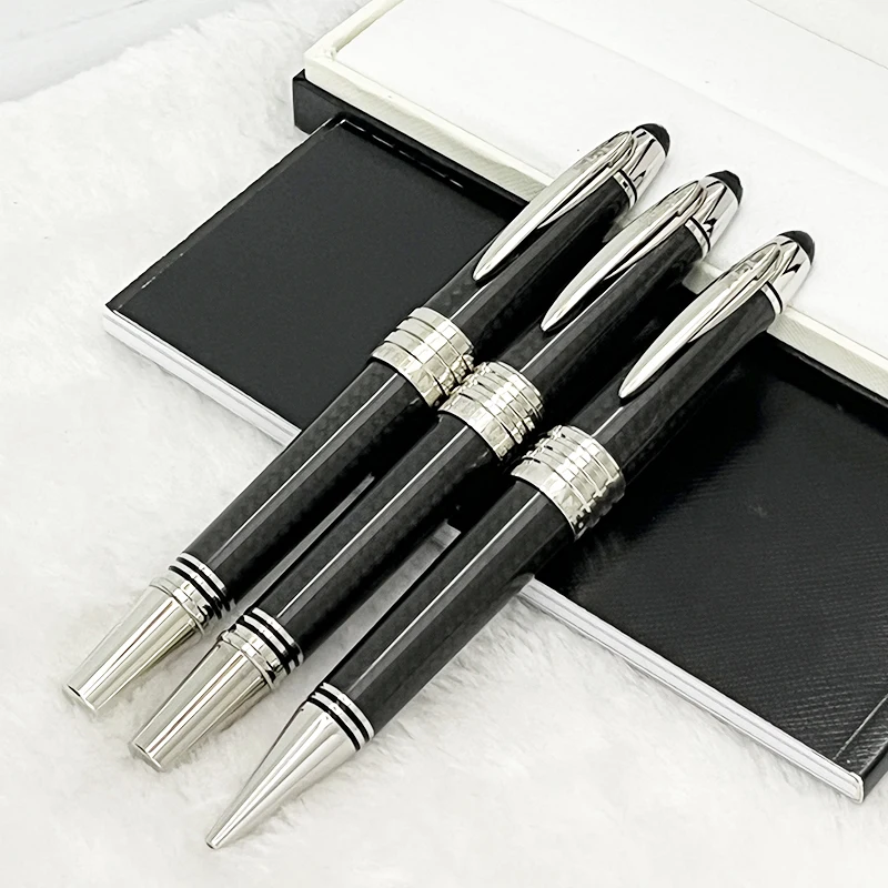 

Yamalang Luxury Pen Limited Edition John F. Kennedy Carbon Fiber Rollerball Ballpoint Pen Fountain Pen Writing Smooth MB With JFK Serial Number