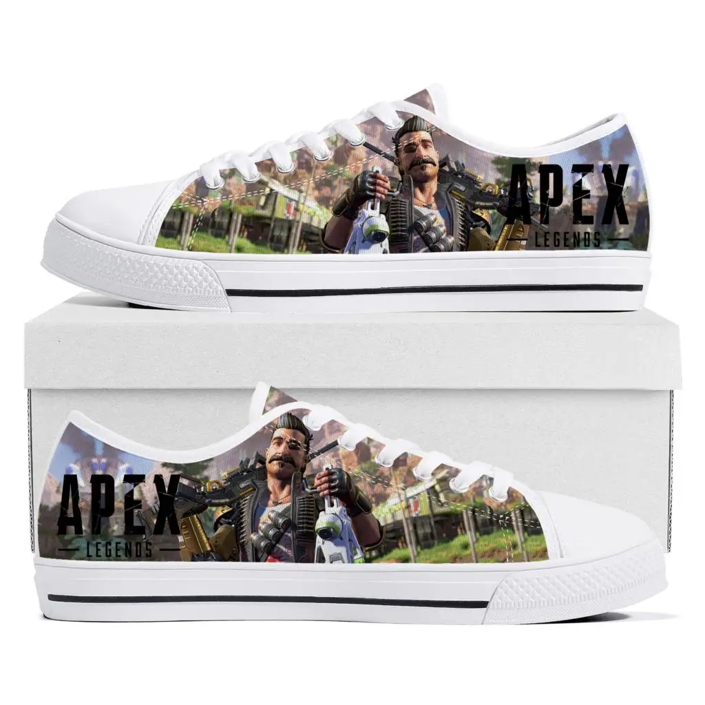 Apex Legends Fuse Low Top Sneakers Hot Cartoon Game Womens Mens Teenager High Quality Canvas Sneaker Couple Custom Built Shoes
Apex Legends Fuse Low Top Sneakers Hot Cartoon Game Womens Mens Teenager High Quality Canvas Sneaker Couple Custom Built Shoes