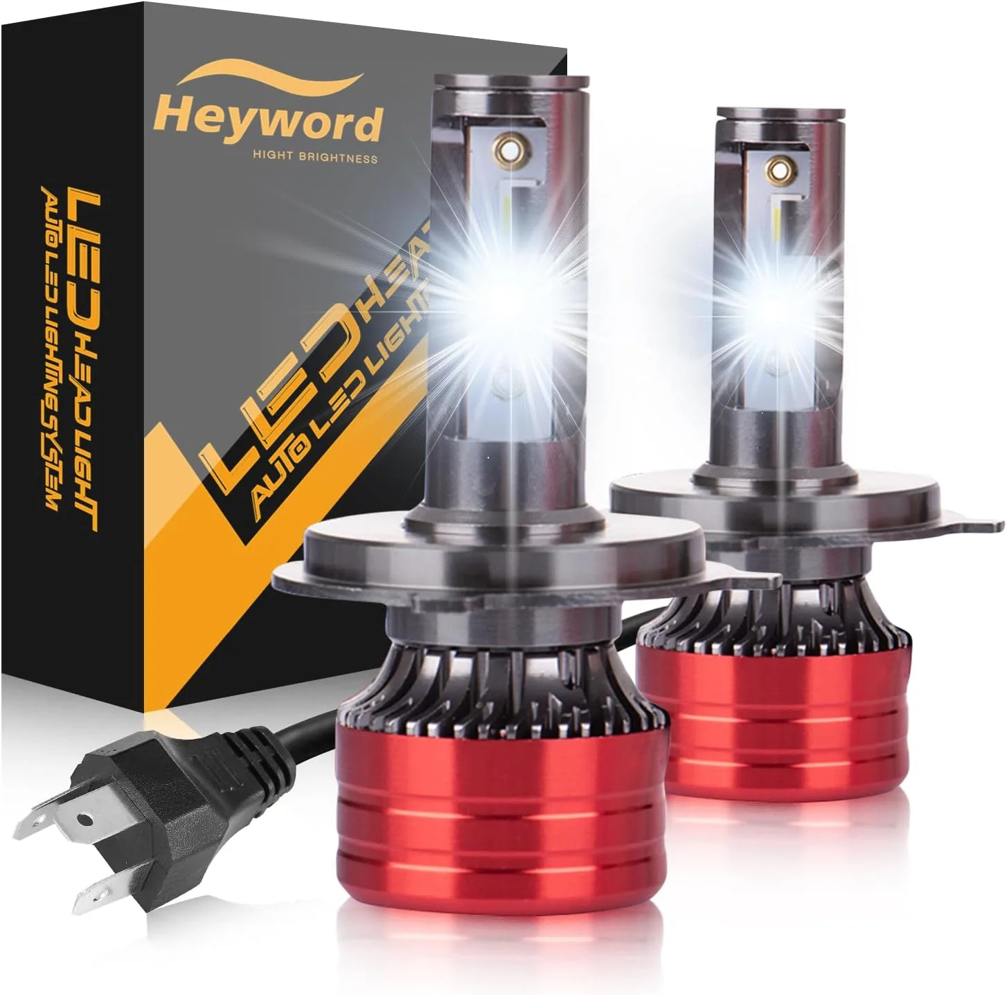 Heyword H4 Светодиодные Автомобильные Лампы Для Фар 120 Вт 30000 Лм 6000 К Ксеноновый Белый Свет С Эффективной Системой Охлаж...
Heyword H4 Светодиодные Автомобильные Лампы Для Фар 120 Вт 30000 Лм 6000 К Ксеноновый Белый Свет С Эффективной Системой Охлаж...