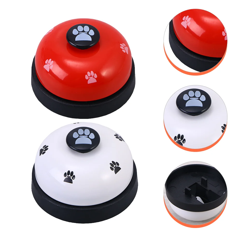 

2pcs Cat Dog Training Bell Pet Potty Training Bells Communication Device Interactive Toys