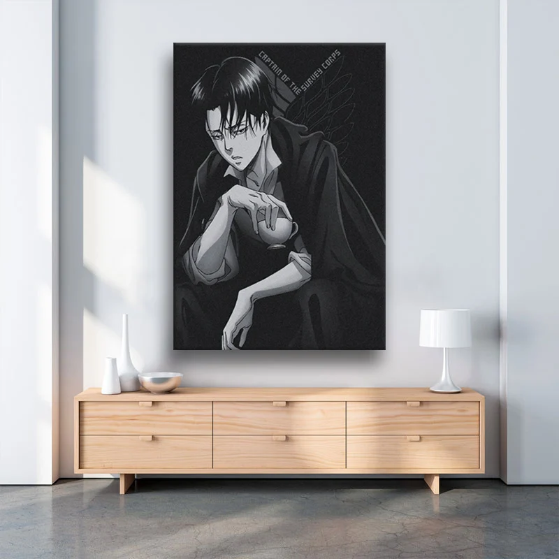 Levi Ackerman Attack on Titan Japan Anime Posters Wall Art Picture Decorative Print Canvas Paintings For Living Room Home Decor
Levi Ackerman Attack on Titan Japan Anime Posters Wall Art Picture Decorative Print Canvas Paintings For Living Room Home Decor