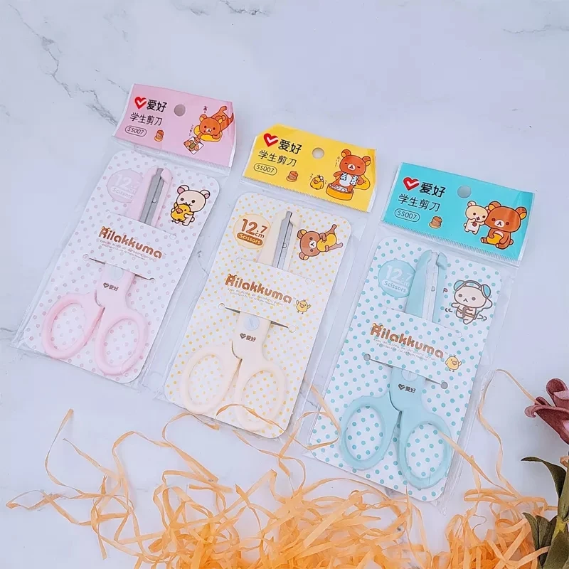 Школьные Ножницы AIHAO SS007 Rilakkuma, Симпатичные кавайные ножницы «сделай сам» для украшения дневника, бумажные ножницы ручной работы, детские Ст...
Школьные Ножницы AIHAO SS007 Rilakkuma, Симпатичные кавайные ножницы «сделай сам» для украшения дневника, бумажные ножницы ручной работы, детские Ст...
