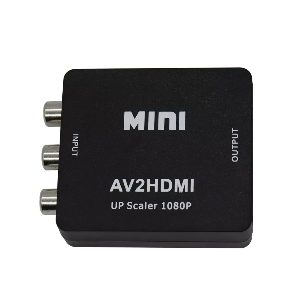 Композитный преобразователь HDMI-совместимый с RCA AV/CVSB L/R Video1080P HD Video Box Mini HDMI-совместимый-AV-адаптер скалера 
Композитный преобразователь HDMI-совместимый с RCA AV/CVSB L/R Video1080P HD Video Box Mini HDMI-совместимый-AV-адаптер скалера