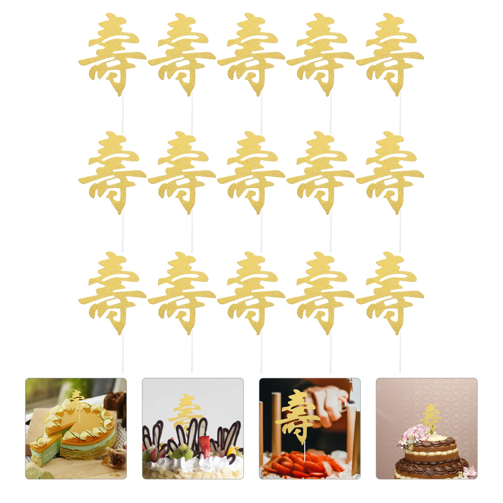 Birthday Toppers Cupcake Dessert Chinese Longevity Picks Decoration Elder Paper Insert Blessingpick Fushou Auspicious Decor
Birthday Toppers Cupcake Dessert Chinese Longevity Picks Decoration Elder Paper Insert Blessingpick Fushou Auspicious Decor