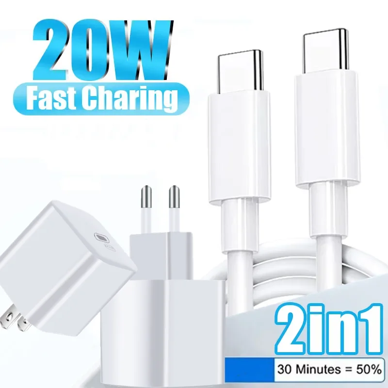 20W PD Charger USB C Phone Fast Charger For iPhone 13 12 Samsung S10 C2C Xiaomi 11 UK/US/EU Plug USB-C Cable Power Phone Adapter
20W PD Charger USB C Phone Fast Charger For iPhone 13 12 Samsung S10 C2C Xiaomi 11 UK/US/EU Plug USB-C Cable Power Phone Adapter
