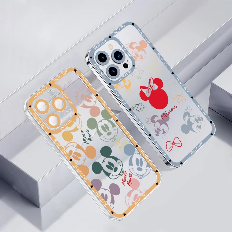 Cute Disney Mickey Mouse Phone Case for iPhone 7 8 Plus X XR XSMAX 11 12 13 14 Mini Pro Max Soft Silicone Transparent shell
Cute Disney Mickey Mouse Phone Case for iPhone 7 8 Plus X XR XSMAX 11 12 13 14 Mini Pro Max Soft Silicone Transparent shell