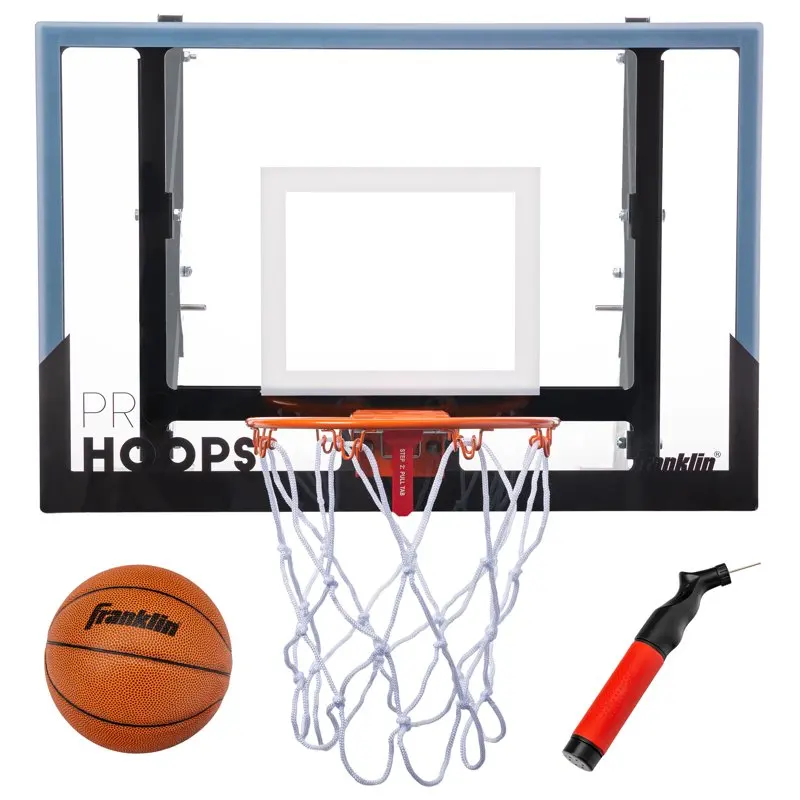 Wall Mounted Mini Basketball Hoop - Hoops Indoor Mini Hoop with Mini Basketball - Slam Dunk Approved Shatter Resistant Backboar
Wall Mounted Mini Basketball Hoop - Hoops Indoor Mini Hoop with Mini Basketball - Slam Dunk Approved Shatter Resistant Backboar