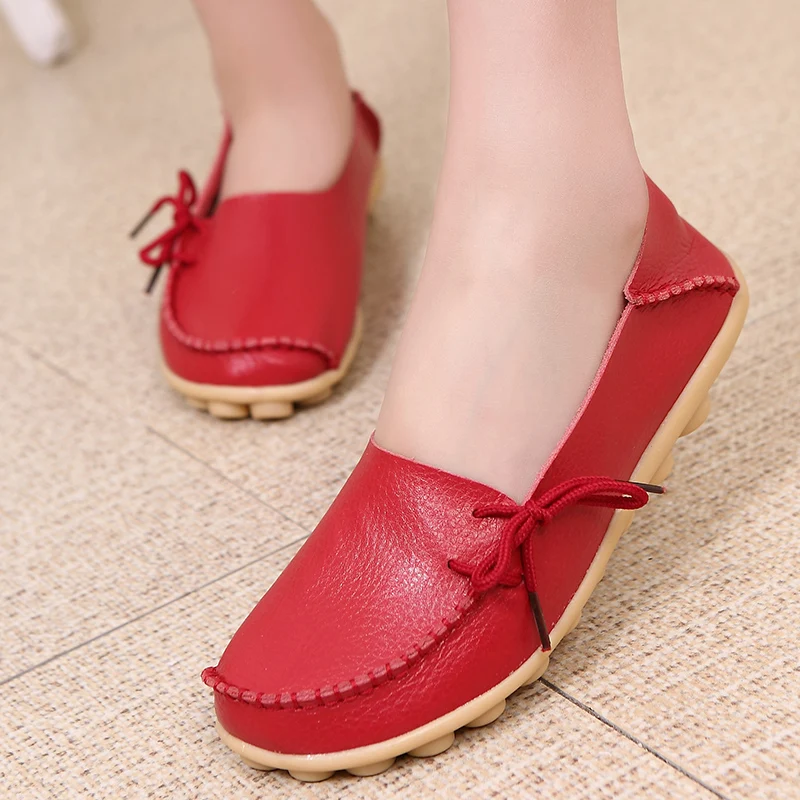 Women Flats Genuine Leather Fashion Tenis Nurse Shoes Moccasins Women Shoes Lace Up Ballet Flats Walking Shoes Woman Plus Size
Women Flats Genuine Leather Fashion Tenis Nurse Shoes Moccasins Women Shoes Lace Up Ballet Flats Walking Shoes Woman Plus Size