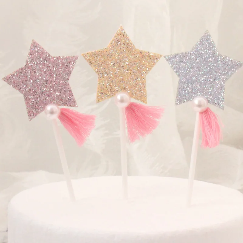 10pcs Star Cake Topper Birthday Party Wedding Cake Decoration Kids Pink Baby Shower Boy or Girl Toppers for Cupcakes
10pcs Star Cake Topper Birthday Party Wedding Cake Decoration Kids Pink Baby Shower Boy or Girl Toppers for Cupcakes