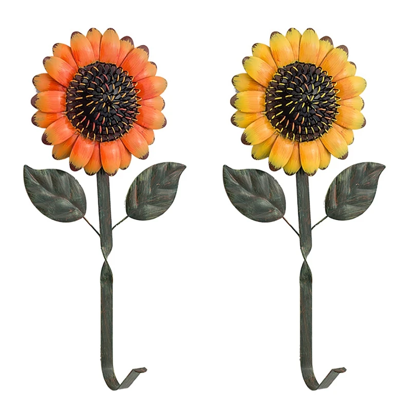 HOT 2Pcs Metal Sunflower Key Holder Creative Vintage Wall Mounted Key Hook - Retro Cast
HOT 2Pcs Metal Sunflower Key Holder Creative Vintage Wall Mounted Key Hook - Retro Cast
