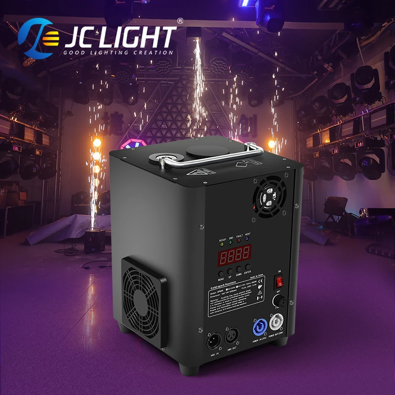 

JC Light 600W Cold Spark Machine Firework Machine Stage Effect DMX Party Wedding Sparkle Cold Pyro Fireworks 2023 Hot Selling