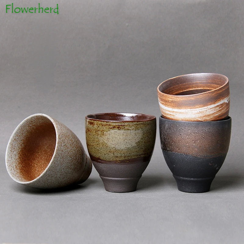 Japanese Retro Rough Pottery Kung Fu Tea Cup Ceramic Household Small Water Cup Wine Cup Tea Set Master Cup Pottery Cup
Japanese Retro Rough Pottery Kung Fu Tea Cup Ceramic Household Small Water Cup Wine Cup Tea Set Master Cup Pottery Cup