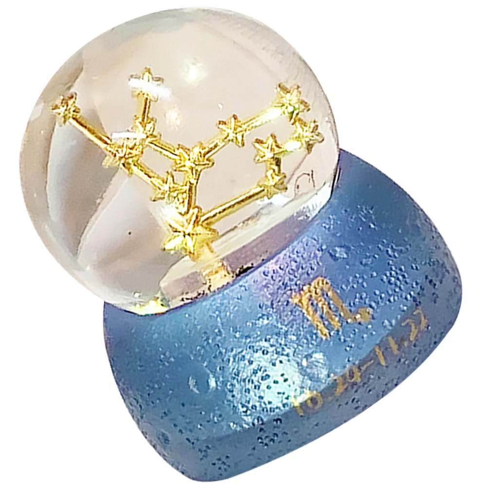 Crystal Snow Sphere Globe Scorpio Desktop Globes Star Personalized Map Girl Divination Decoration Decorative Stand Clear 3D
Crystal Snow Sphere Globe Scorpio Desktop Globes Star Personalized Map Girl Divination Decoration Decorative Stand Clear 3D